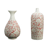 Yausun desert red vases set