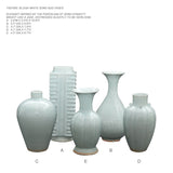 Yausun bluish white song bud vases set