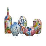 Yausun multicolored modern vases set