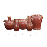 Yausun brownish pots set